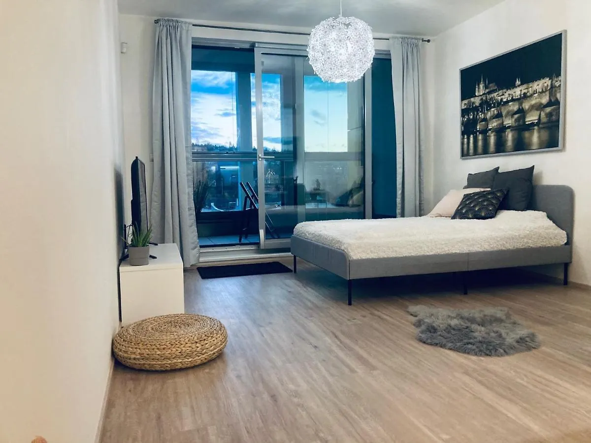 Apartment Apartement Blanc Harfa Design Prague