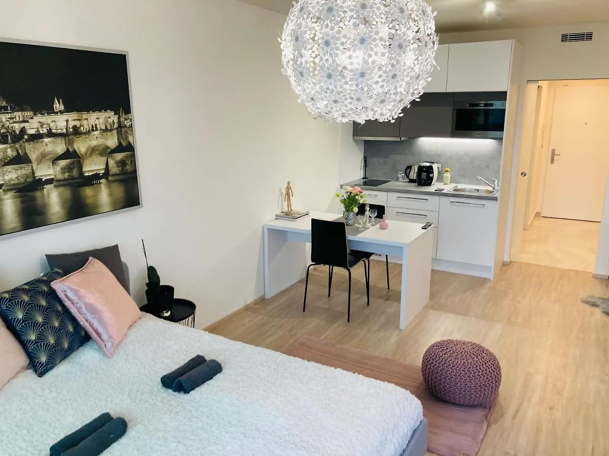 Apartement Blanc Harfa Design Prague Czech Republic