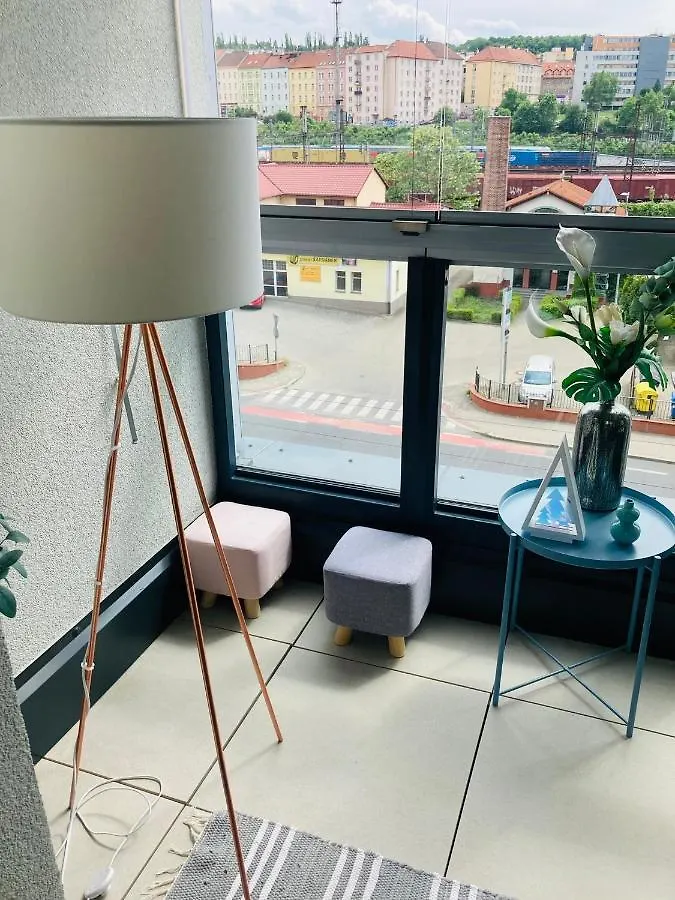 Apartement Blanc Harfa Design Prague Czech Republic